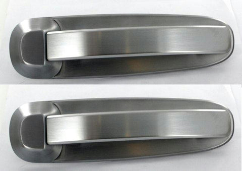 All Sales Brush Chrome LH  & RH w-o Lock Rear Doors