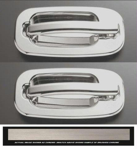 All Sales Brush Chrome LH  & RH w-o Lock Rear Doors