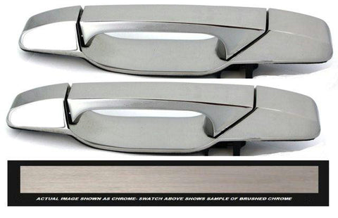 All Sales Brush Chrome LH  & RH w-o Lock Rear Doors