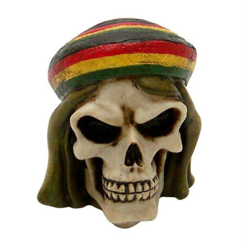American Shifter Rasta Man Skull Custom Shift Knob