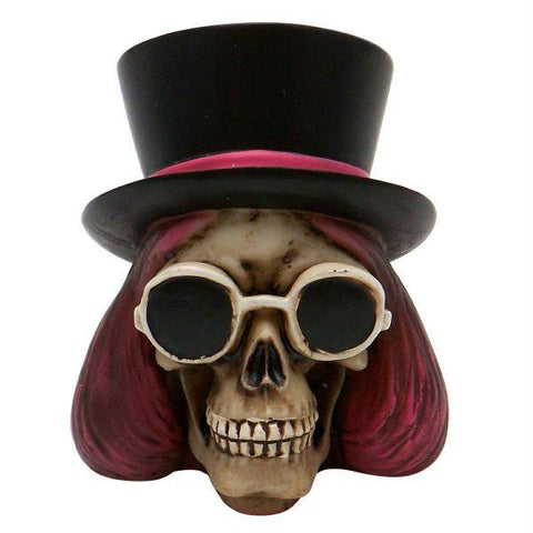 American Shifter Willy Wonka Skull Custom Shift Knob and Topper