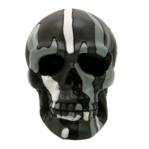 American Shifter Urban Camo Skull Custom Shift Knob and Topper