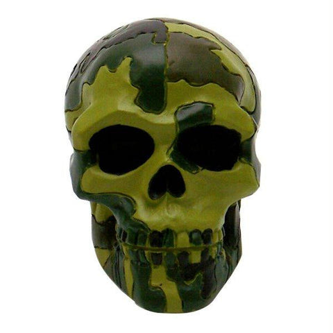 American Shifter Jungle Camo Skull Custom Shift Knob