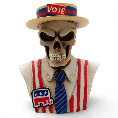 American Shifter Republican Skull Custom Shift Knob