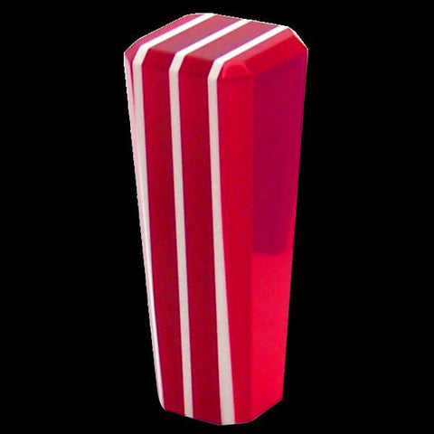 American Shifter Red Stripe Stix Custom Shift Knob