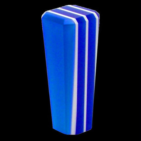 American Shifter Blue Stripe Stix Custom Shift Knob