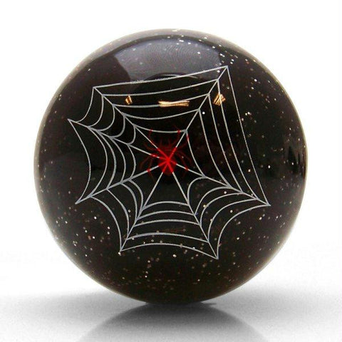 American Shifter Black Spider Custom Shift Knob Translucent w- Metal Flake