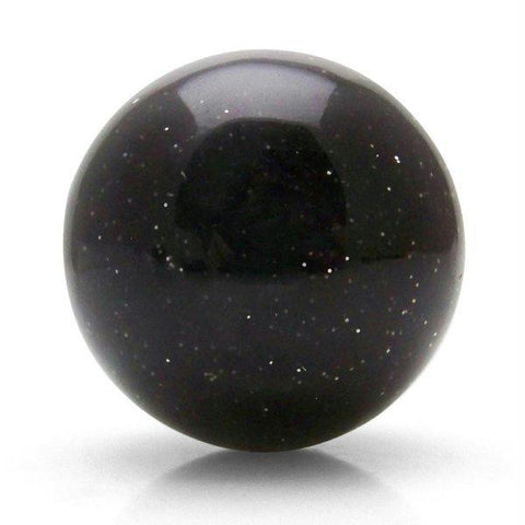American Shifter Black Old Skool Series Custom Shift Knob Translucent w- Metal Flake