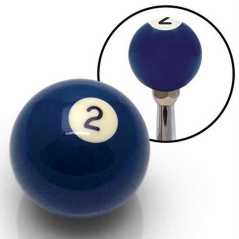 American Shifter 2 Ball Billiard Pool Custom Shift Knob