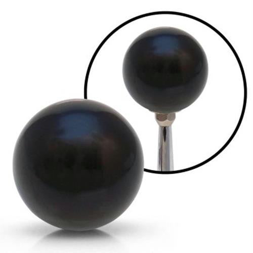 American Shifter Black Billiard Cue Ball Custom Shift Knob Opaque