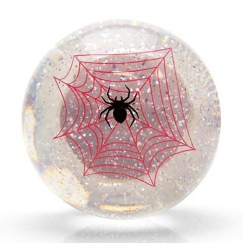 American Shifter Clear Spider Custom Shift Knob Translucent w- Metal Flake