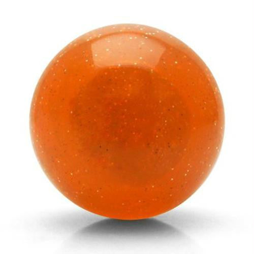 American Shifter Orange Old Skool Series Custom Shift Knob Translucent w- Metal Flake