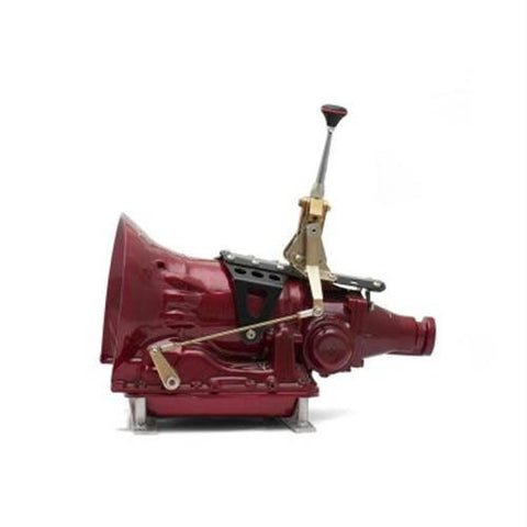 American Shifter GM TH200 Single Action Automatic Transmission Shifter Kit 6 Straight Arm w- Black Knob