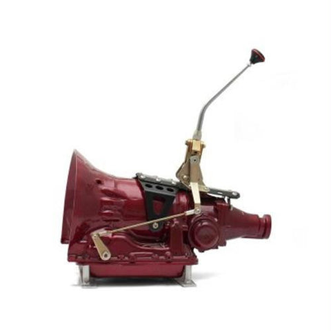 American Shifter GM Powerglide Single Action Automatic Transmission Shifter Kit 10 Single Bend Arm w- Delux Kn