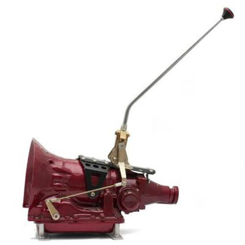 American Shifter GM TH200 Single Action Automatic Transmission Shifter Kit 23 Single Bend Arm w- Delux Knob