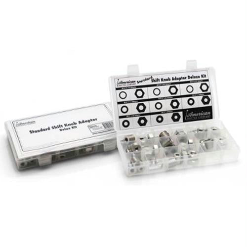American Shifter Deluxe Standard Custom Shift Knob Adapter Set 24 Piece