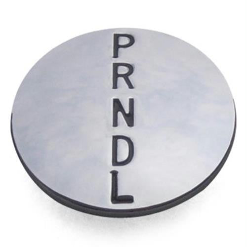 American Shifter PRNDL Shift Knob Medallion Insert -- For Metal Knob