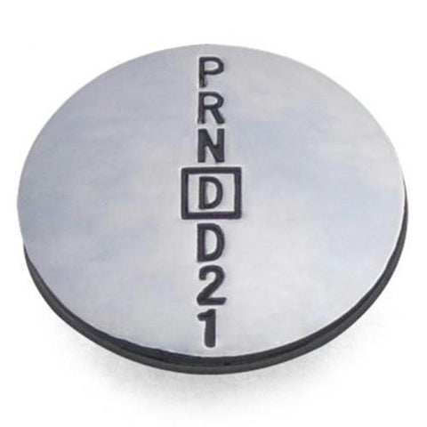 American Shifter PRNDD21 Shift Knob Medallion Insert -- For Metal Knob