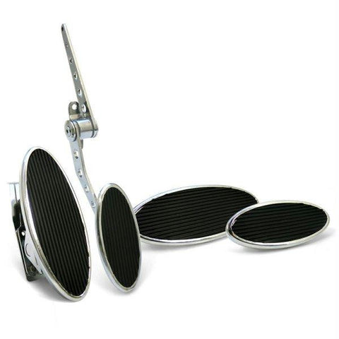 American Shifter Large Oval Billet Brake or Clutch Pedal