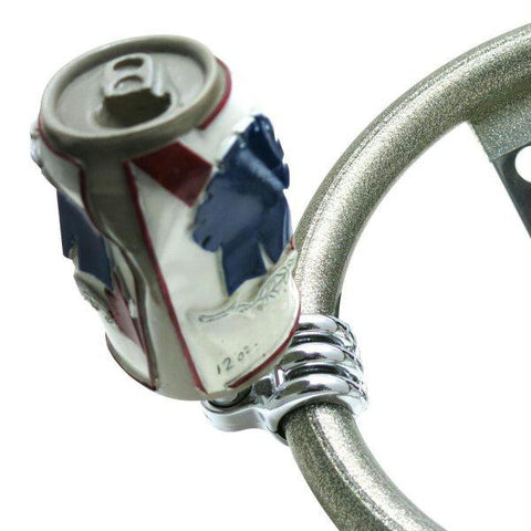 American Shifter Crushed Beer Can Suicide Brody Knob