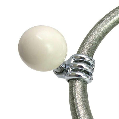 American Shifter White Billiard Cue Ball Suicide Brody Knob Opaque