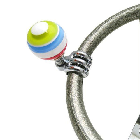 American Shifter Multi Color Super Stripe Suicide Brody Knob