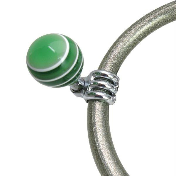 American Shifter Green Super Stripe Suicide Brody Knob
