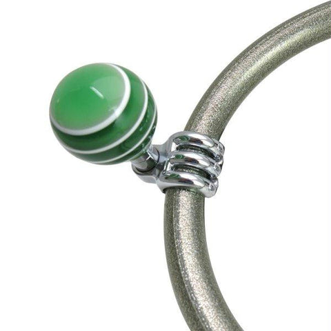 American Shifter Green Super Stripe Suicide Brody Knob