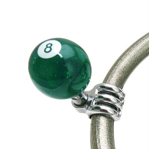American Shifter Green 8 Ball Suicide Brody Knob Translucent w- Metal Flake