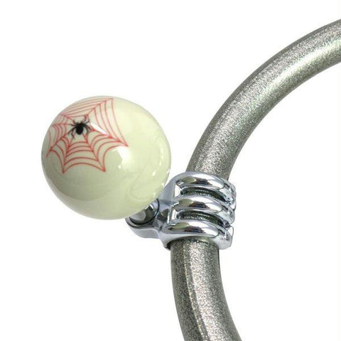 American Shifter Ivory Spider Suicide Brody Knob Opaque