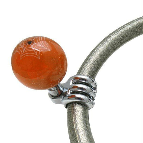 American Shifter Orange Spider Suicide Brody Knob Translucent w- Metal Flake