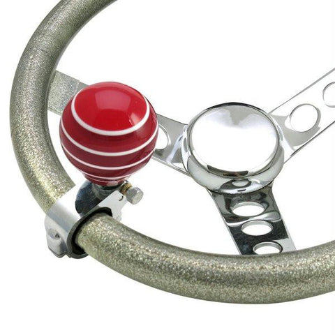American Shifter Red Super Stripe Adjustable Suicide Brody Knob