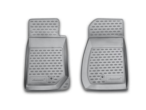 Novline 2007-2015 Jeep Wrangler Black Floor Mats