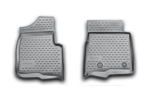 Novline 2009-2014 Ford F150 Super Cab Black Floor Mats