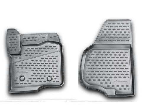 Novline 2009-2014 Ford Super Duty Black Floor Mats