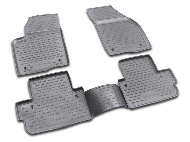 Novline 2006-2013 Volvo C30 Black Floor Mats