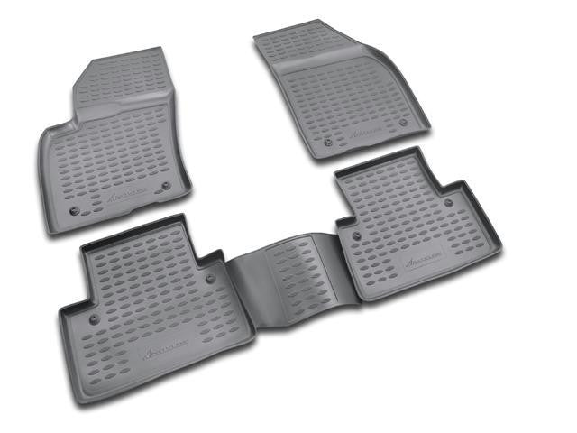 Novline 2005-2012 Volvo S40 Black Floor Mats