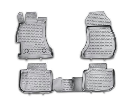 Novline 2012-2014 Subaru XV Crosstrek Black Floor Mats