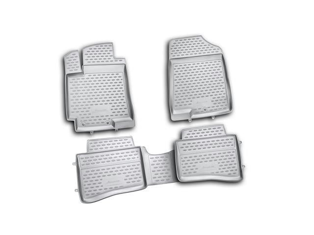 Novline 2012-2015 Hyundai Accent Black Floor Mats