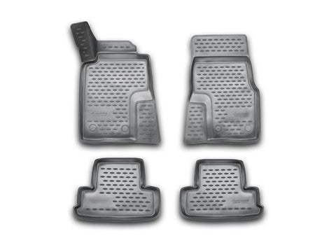 Novline 2011-2014 Ford Mustang Black Floor Mats