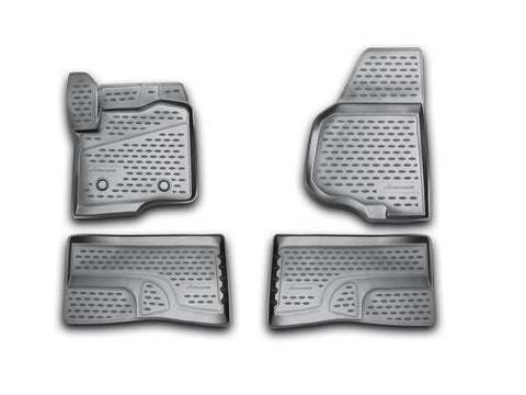 Novline 2009-2014 Ford Super Duty Black Floor Mats