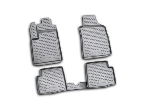 Novline 2011-2015 Fiat 500 Gucci Black Floor Mats