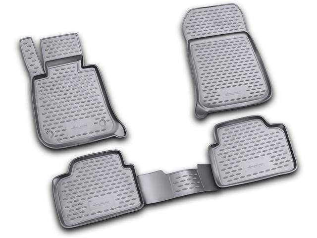 Novline 2006-2011 BMW 3 Series  Black Floor Mats
