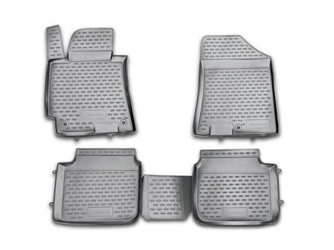 Novline 2011-2016 Hyundai Elantra Black Floor Mats