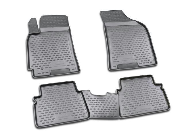 Novline 2004-2008 Chevrolet Optra Black Floor Mats