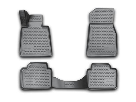Novline 2012-2015 BMW 3 Series (F30) Black Floor Mats