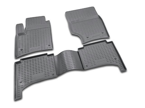 Novline 2002-2010 Volkswagen Touareg Black Floor Mats