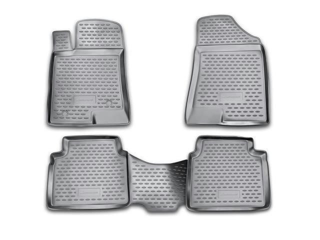 Novline 2006-2011 Hyundai Azera Black Floor Mats