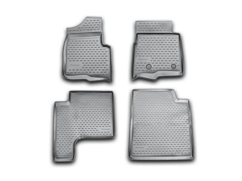 Novline 2009-2014 Ford F150 Super Cab Black Floor Mats