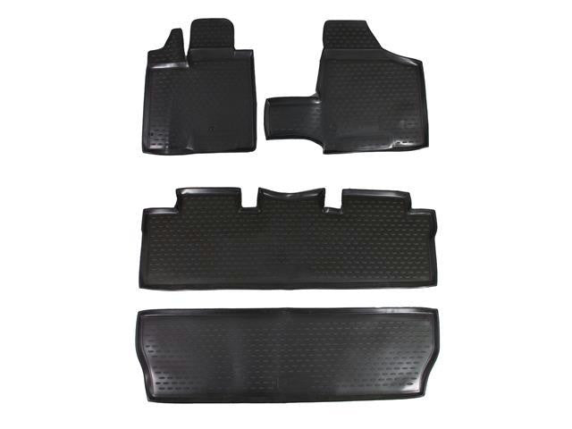 Novline 2004-2010 Toyota Sienna Black Floor Mats